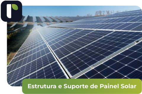 Estrutura e Suporte de Painel Solar