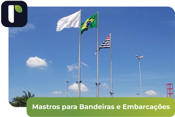 Mastros para Bandeiras e Embarcações